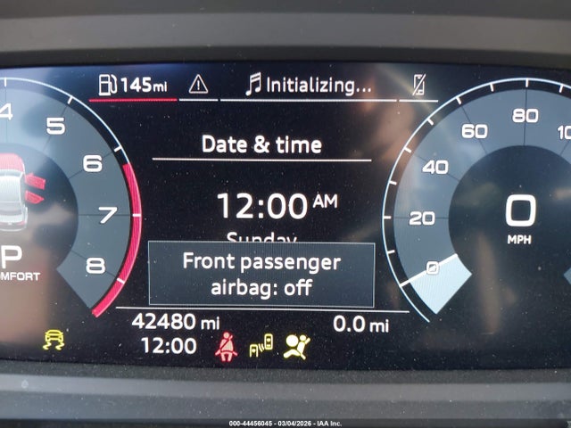 Продаж на аукціоні авто 2023 Audi A3 Premium 40 Tfsi Front-wheel Drive S Tronic, vin: WAUAUDGYXPA118621, номер лоту: 44456045