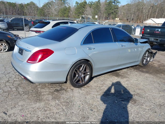 Продажа на аукционе авто 2015 Mercedes-benz S 550 4matic, vin: WDDUG8FB2FA158501, номер лота: 44456126