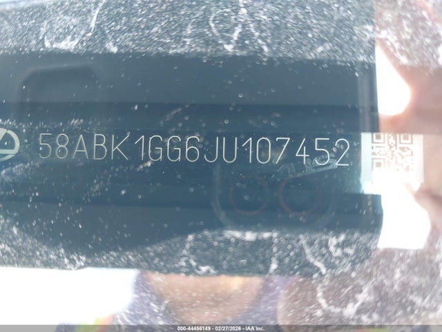 44456149 :رقم المزاد ، 58ABK1GG6JU107452 vin ، 2018 Lexus Es 350 مزاد بيع