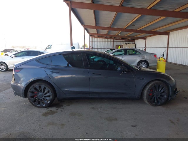 44456150 :رقم المزاد ، 5YJ3E1EC6PF492021 vin ، 2023 Tesla Model 3 Performance Dual Motor All-wheel Drive مزاد بيع