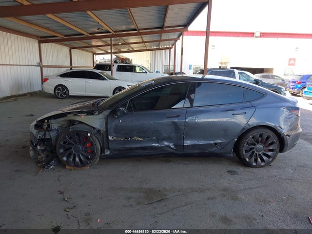 44456150 :رقم المزاد ، 5YJ3E1EC6PF492021 vin ، 2023 Tesla Model 3 Performance Dual Motor All-wheel Drive مزاد بيع