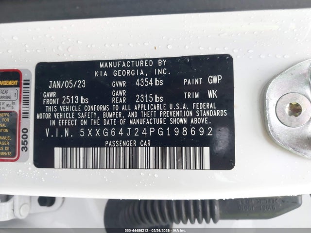 2023 KIA K5 5XXG64J24PG198692 Photo 8