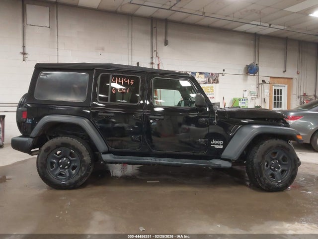 Aukcja sprzedaży 2018 Jeep Wrangler Unlimited Sport 4x4, vin: 1C4HJXDN2JW183530, numer aukcji: 44456251