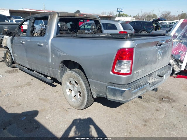 44456347 :رقم المزاد ، 1C6RREFG9KN763789 vin ، 2019 Ram 1500 Big Horn/lone Star  4x2 5'7 Box مزاد بيع