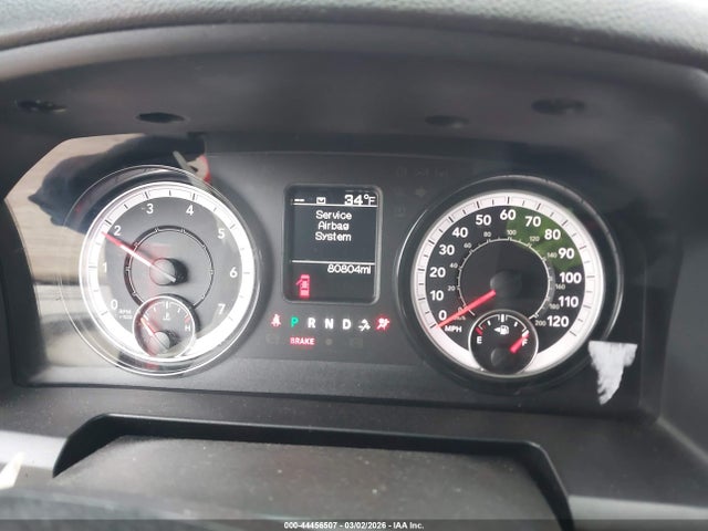 44456507 :رقم المزاد ، 1C6RR7GG7NS234552 vin ، 2022 Ram 1500 Classic Warlock  4x4 6'4 Box مزاد بيع