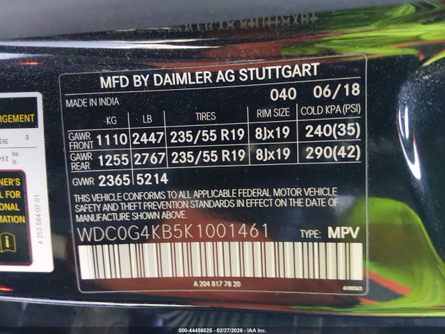 2019 MERCEDES-BENZ GLC 300 WDC0G4KB5K1001461 Photo 8