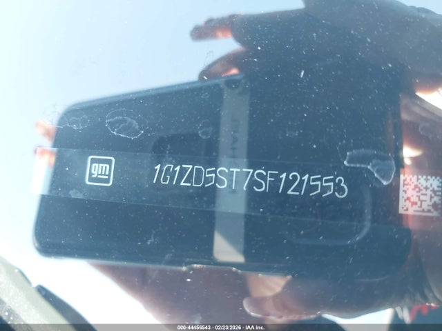 1G1ZD5ST7SF121553 Chevrolet Malibu Fwd 1lt