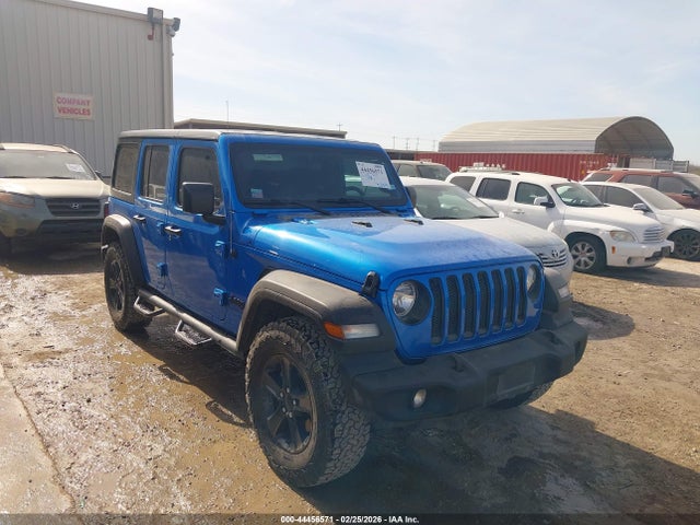 1C4HJXDG6PW654878 Jeep Wrangler 4-door Sport Altitude 4x4