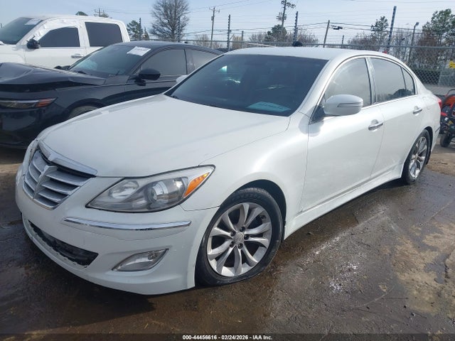 2013 Hyundai Genesis 3.8 მანქანა იყიდება აუქციონზე, vin: KMHGC4DDXDU214322, აუქციონის ნომერი: 44456616