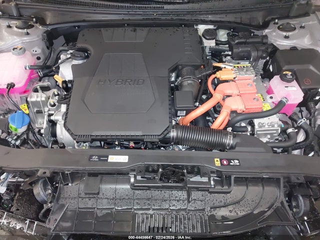 KMHLM4DJ1SU179202 Hyundai Elantra Hybrid Blue