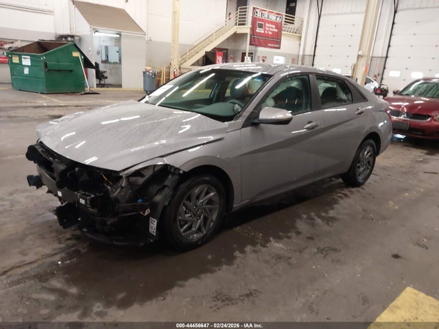 KMHLM4DJ1SU179202 Hyundai Elantra Hybrid Blue
