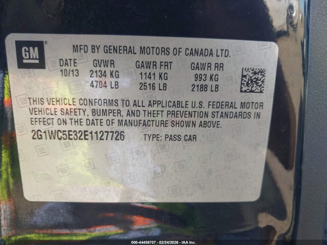 Chevrolet Impala Limited Ltz 2014 2G1WC5E32E1127726 Image 9