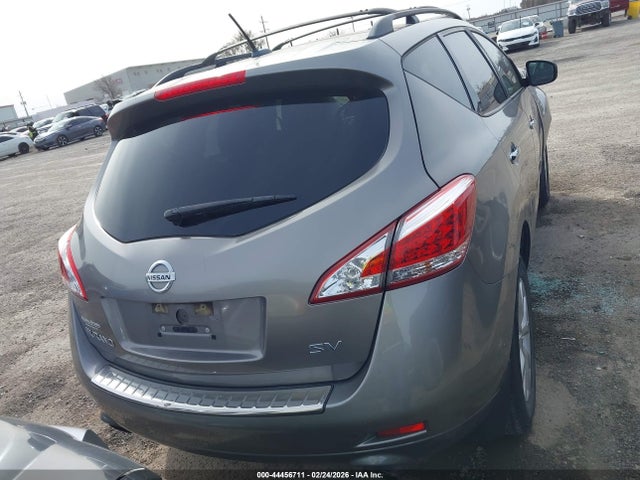 2012 Nissan Murano Sv მანქანა იყიდება აუქციონზე, vin: JN8AZ1MU0CW102191, აუქციონის ნომერი: 44456711