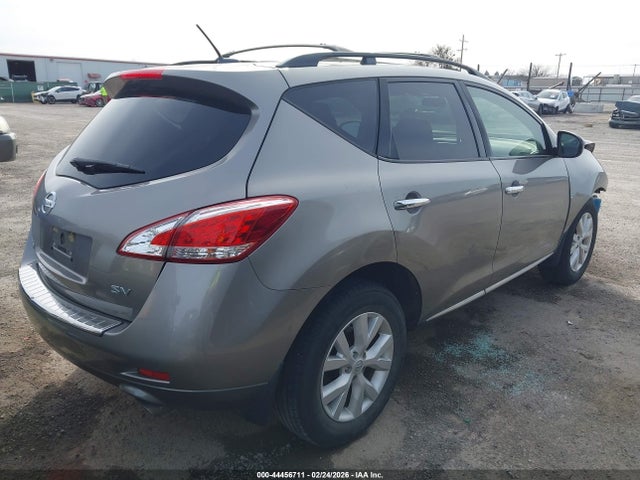 2012 Nissan Murano Sv მანქანა იყიდება აუქციონზე, vin: JN8AZ1MU0CW102191, აუქციონის ნომერი: 44456711