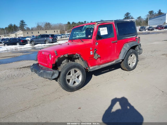 Aukcja sprzedaży 2013 Jeep Wrangler Sport, vin: 1C4AJWAG4DL596234, numer aukcji: 44456712