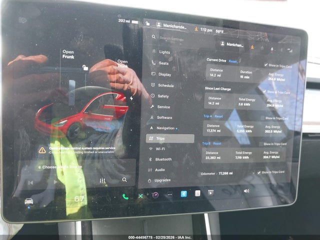 44456778 :رقم المزاد ، 5YJ3E1EB4KF387039 vin ، 2019 Tesla Model 3 Long Range/performance مزاد بيع