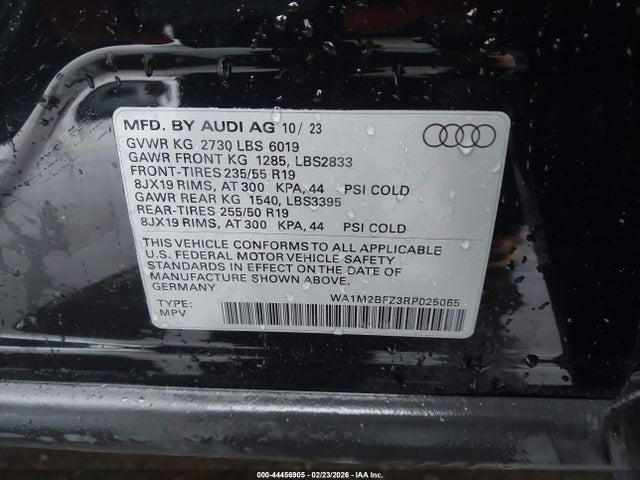 2024 AUDI Q4 E-TRON WA1M2BFZ3RP025065 Photo 8