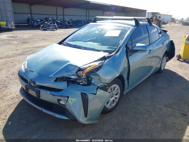 Toyota Prius Le 2021 JTDKAMFUXM3129598 Image 2