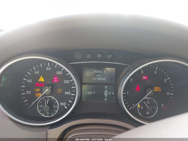 Aukcja sprzedaży 2007 Mercedes-benz Ml 350 4matic, vin: 4JGBB86E87A199187, numer aukcji: 44457066