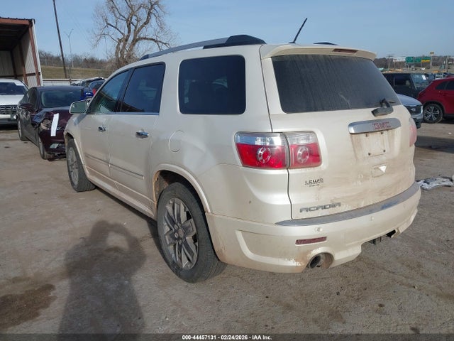 Aukcja sprzedaży 2012 Gmc Acadia Denali, vin: 1GKKRTED8CJ267739, numer aukcji: 44457131