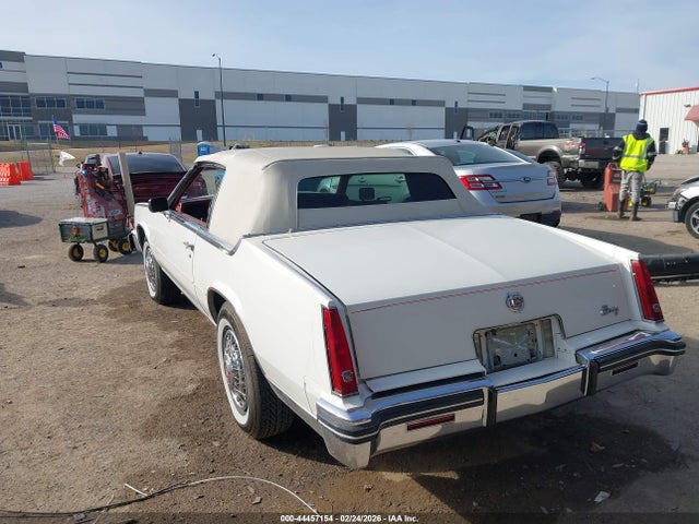 Продажа на аукционе авто 1984 Cadillac Eldorado Biarritz, vin: 1G6AL6783EE643806, номер лота: 44457154