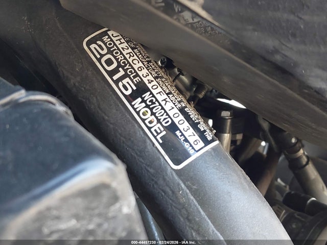 2015 HONDA NC700XD JH2RC6340FK100376 Photo 9