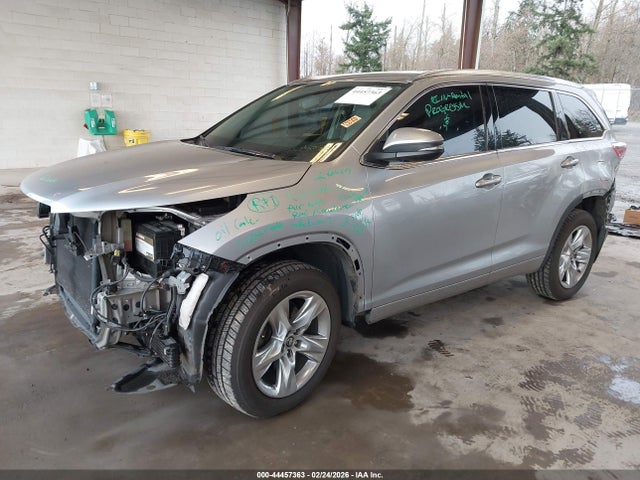 Toyota Highlander Limited V6 2016 5TDDKRFH3GS255035 Image 2