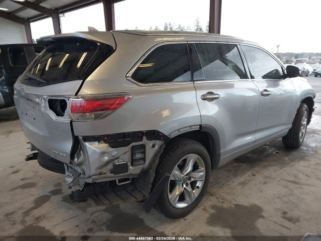Toyota Highlander Limited V6 2016 5TDDKRFH3GS255035 Image 4