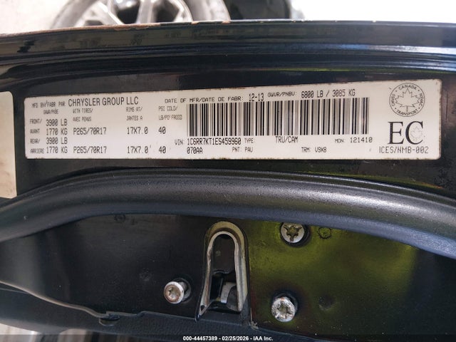 1C6RR7KT1ES459960 RAM 1500 St