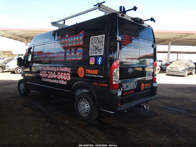 Aukcja sprzedaży 2025 Ram Promaster 2500 Tradesman High Roof 159 Wb W/pass Seat, vin: 3C6LRVDG5SE563392, numer aukcji: 44457542