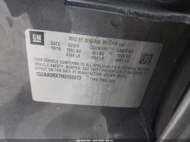 2017 CADILLAC ATS 1G6AA5RX7H0150913 Photo 8