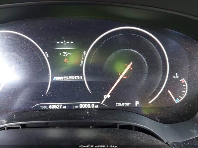 2019 Bmw M550i Xdrive მანქანა იყიდება აუქციონზე, vin: WBAJB9C59KB287904, აუქციონის ნომერი: 44457561