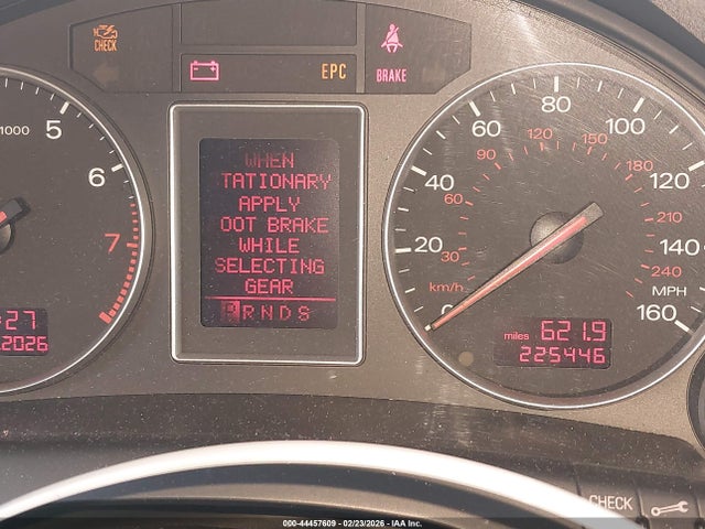 2005 AUDI A4 WAUJC68E25A045812 Photo 6