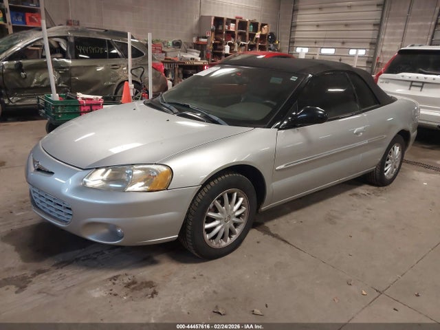 2002 Chrysler Sebring Lxi მანქანა იყიდება აუქციონზე, vin: 1C3EL55R72N323814, აუქციონის ნომერი: 44457616