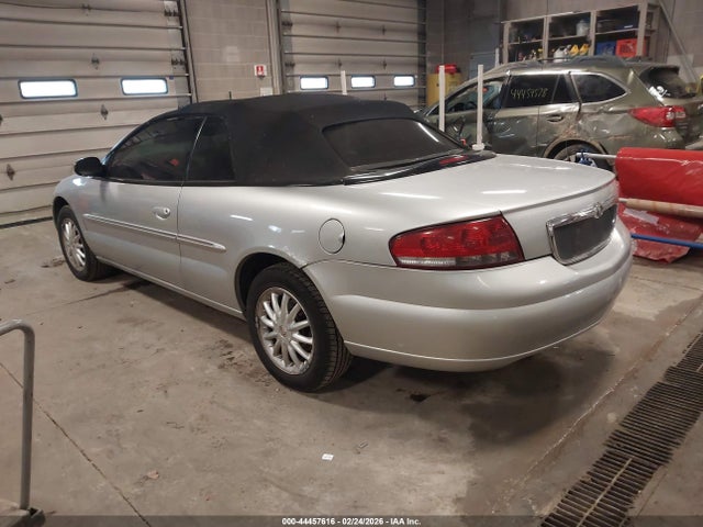 2002 Chrysler Sebring Lxi მანქანა იყიდება აუქციონზე, vin: 1C3EL55R72N323814, აუქციონის ნომერი: 44457616