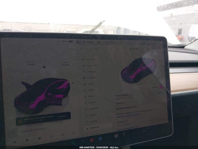 Продаж на аукціоні авто 2025 Tesla Model Y Long Range Dual Motor Rear-wheel Drive, vin: 7SAYGDED8SF260185, номер лоту: 44457629