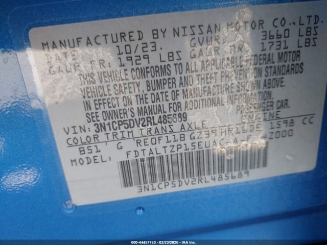 Nissan Kicks Sr Xtronic Cvt 2024 3N1CP5DV2RL485689 Image 9