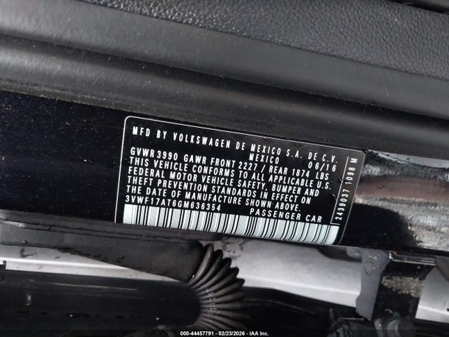 3VWF17AT6GM636354 Volkswagen Beetle 1.8t Classic