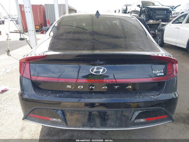 KMHL24JJXPA060664 Hyundai Sonata Hybrid Blue