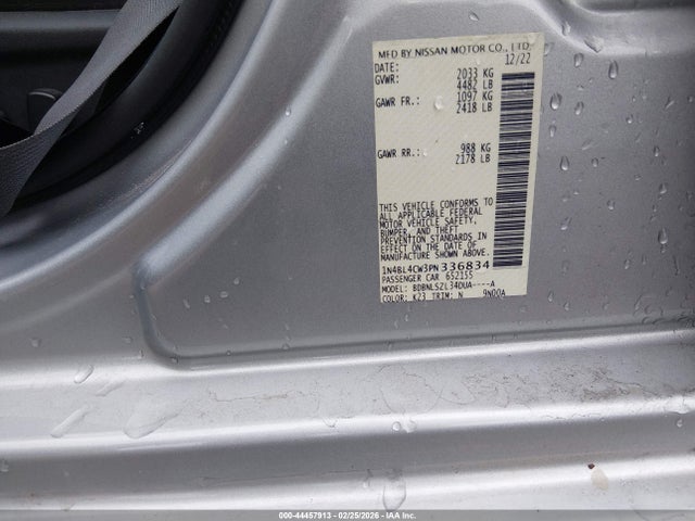 Aukcja sprzedaży 2023 Nissan Altima Sr Intelligent Awd, vin: 1N4BL4CW3PN336834, numer aukcji: 44457913