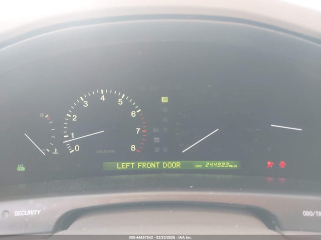 Aukcja sprzedaży 2000 Lexus Ls 400, vin: JT8BH28F1Y0180458, numer aukcji: 44457942