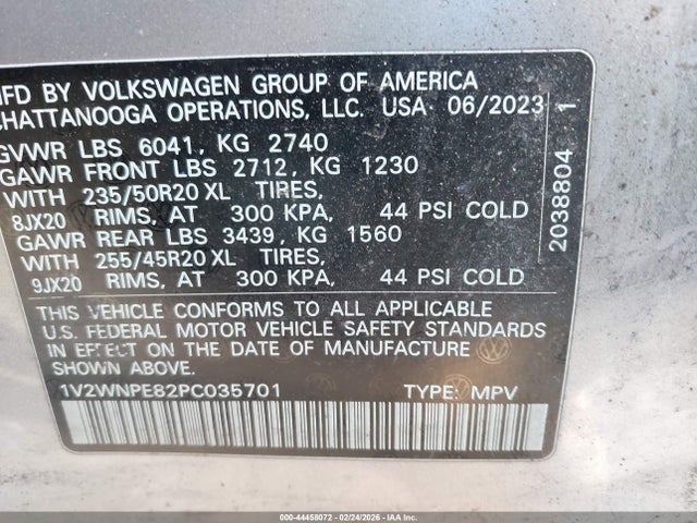 2023 VOLKSWAGEN ID.4 1V2WNPE82PC035701 Photo 8