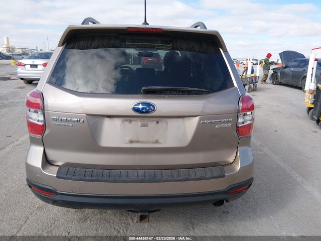 2015 Subaru Forester 2.5i Touring მანქანა იყიდება აუქციონზე, vin: JF2SJAUC5FH406948, აუქციონის ნომერი: 44458147