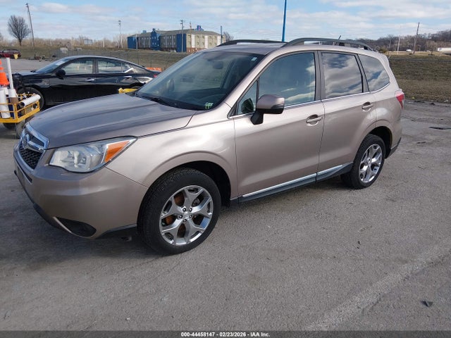 2015 Subaru Forester 2.5i Touring მანქანა იყიდება აუქციონზე, vin: JF2SJAUC5FH406948, აუქციონის ნომერი: 44458147