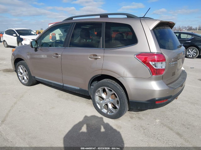 2015 Subaru Forester 2.5i Touring მანქანა იყიდება აუქციონზე, vin: JF2SJAUC5FH406948, აუქციონის ნომერი: 44458147