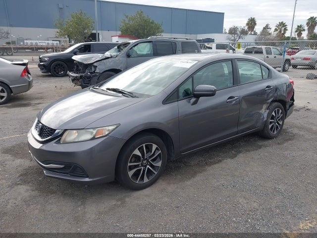 Honda CIVIC EX 2015 2HGFB2F83FH539666 Image 2