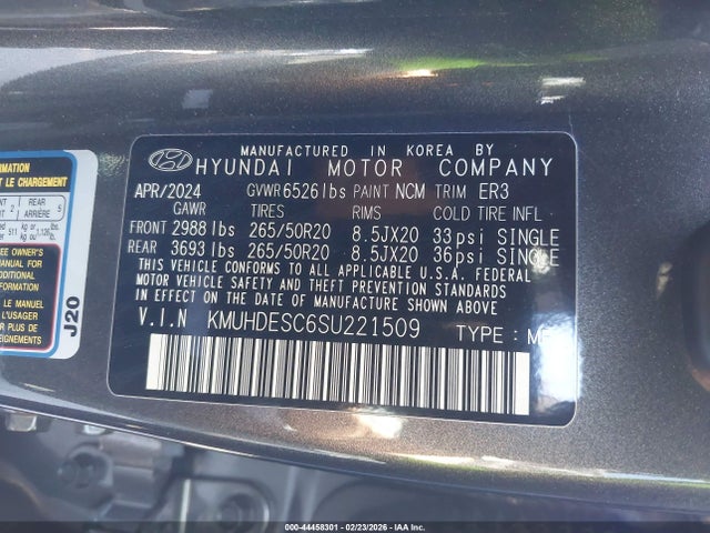 KMUHDESC6SU221509 Genesis Gv80 3.5t Advanced Awd