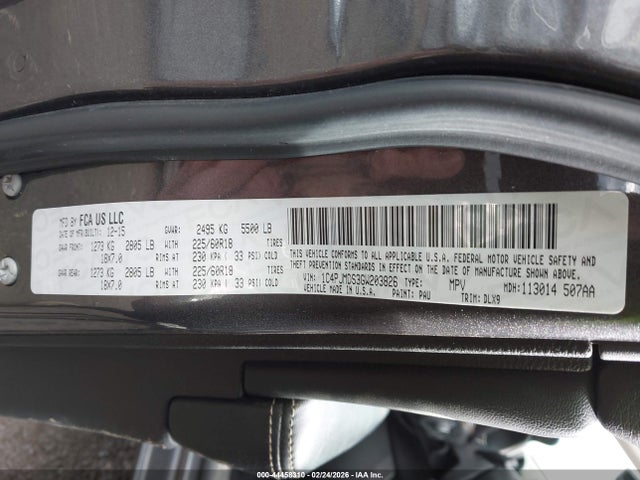1C4PJMDS3GW203826 Jeep Cherokee Limited