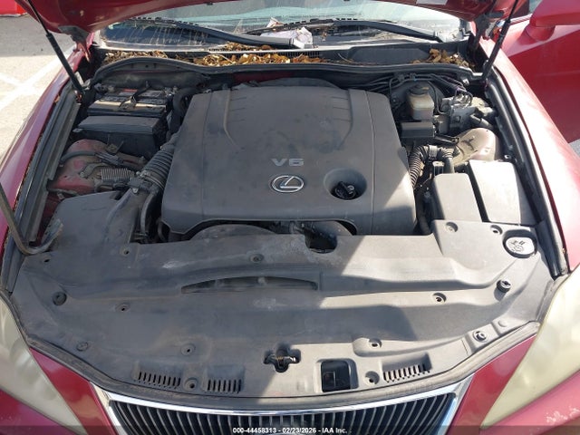 44458313 :رقم المزاد ، JTHBK262862008592 vin ، 2006 Lexus Is 250 مزاد بيع