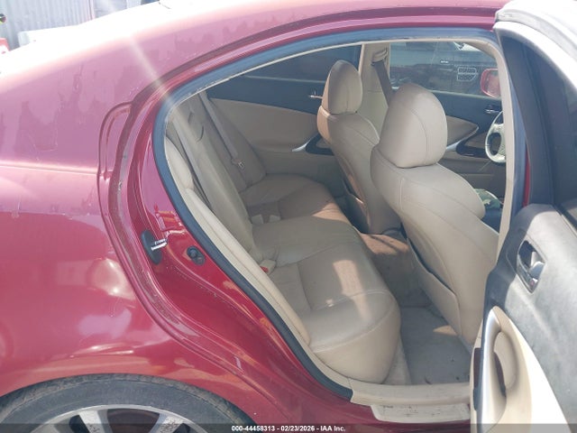 44458313 :رقم المزاد ، JTHBK262862008592 vin ، 2006 Lexus Is 250 مزاد بيع